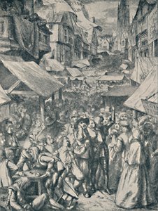 Targowisko próżności. Z The Pilgrims Progress John Bunyan, c1850-1890, 1923