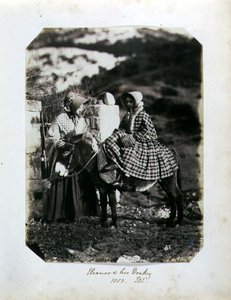 Eleonora i jej Osioł autorstwa John Dillwyn Llewelyn