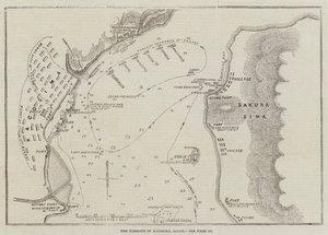 Port Kagoshima, Japonia autorstwa John Dower