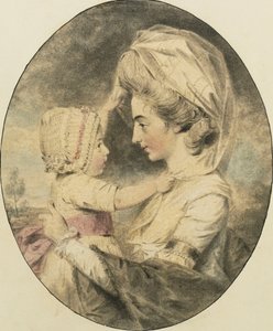 Portret pani Hartop i jej dziecka, 1780