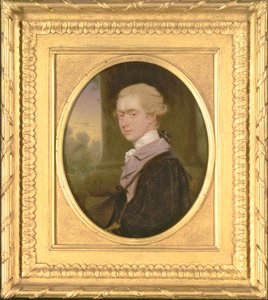 George John Spencer, wicehrabia Althorp (1758-1834) podczas studiów w Trinity College, Cambridge, 1777 (olej na miedzi)