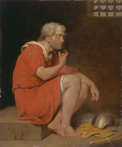 Robert, książę Normandii, w więzieniu autorstwa John Downman