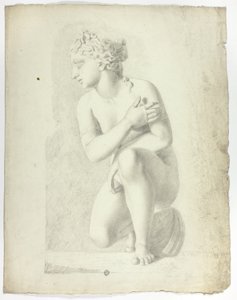 Statua Przyczajonej Wenus autorstwa John Downman