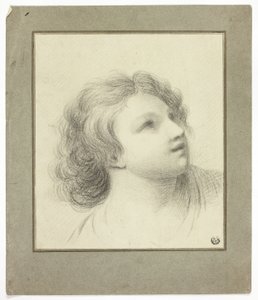 Odwrócona głowa młodzieży autorstwa John Downman