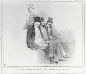 Możesz znać mężczyznę z firmy, którą prowadzi, 1833 autorstwa John Doyle