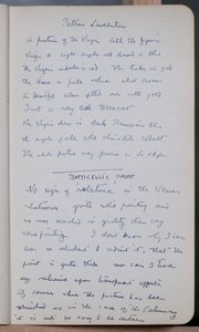Szkicownik zawierający 60 szkiców i ilustracji, pisma o farbie temperowej i artystach, w tym Botticellim autorstwa John Duncan