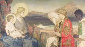 Trzej Mędrcy, 1915 (tempera na płótnie)