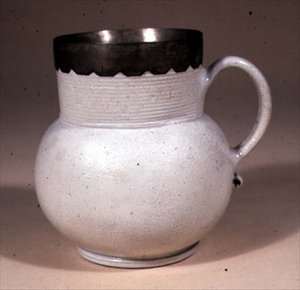Kubek, ok. 1680 (kamionka glazurowana solą) autorstwa John Dwight