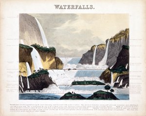 Wodospady, 1846 (kolor grawerowany)
