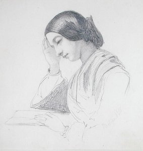 Głowa dziewczyny autorstwa John Evan Hodgson