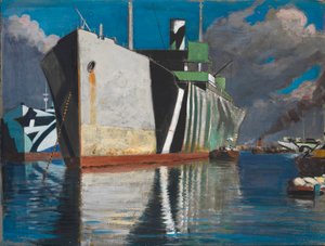 Wyładunek mąki autorstwa John Everett