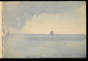 Pejzaż morski, szkicownik autorstwa John Everett