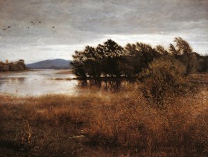 Chłodny październik 1870 autorstwa John Everett Millais