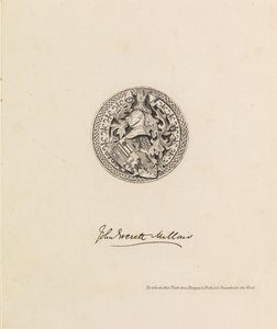 Herb autorstwa John Everett Millais