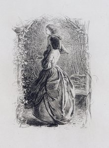 Wesołej wiosny (akwaforta na papierze) autorstwa John Everett Millais
