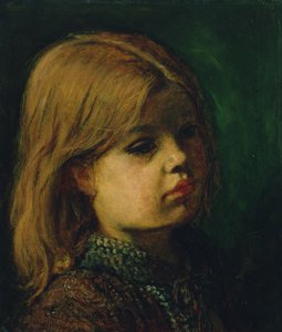 Głowa dziewczyny autorstwa John Everett Millais