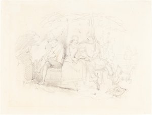 Kochankowie pod drzewem autorstwa John Everett Millais