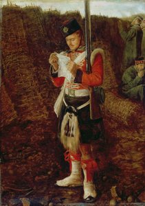 Wiadomości z domu, 1856-57 autorstwa John Everett Millais