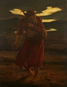 Przypowieść o kąkolu, 1865. autorstwa John Everett Millais
