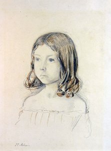 Portret Marii Gertrudy Holmes autorstwa John Everett Millais