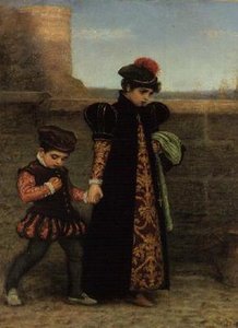 Dzieciństwo św. Teresy (olej na płótnie) autorstwa John Everett Millais