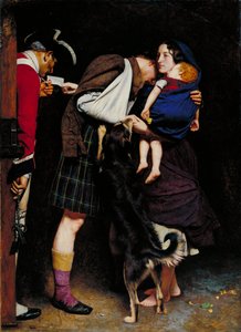 Nakaz uwolnienia, 1746 r. autorstwa John Everett Millais
