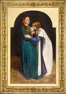 Powrót gołębia do arki, 1851 autorstwa John Everett Millais