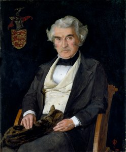 Thomas Combe, 1850 r autorstwa John Everett Millais