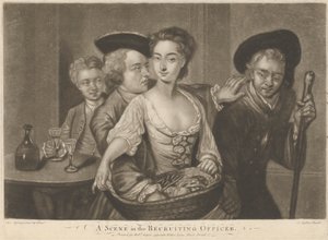 Scena w filmie „Oficer rekrutacyjny” autorstwa John Faber the younger