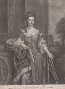 Piękno Hampton Court: Wielce Czcigodna Maria, hrabina Dorset autorstwa John Faber the younger