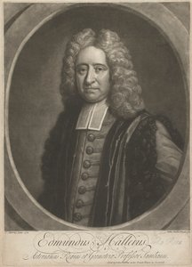 Edmunda Halleya autorstwa John Faber the younger