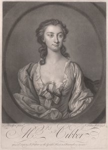Pani Cibber autorstwa John Faber the younger