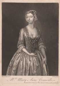 Pani Mary Ann Granville autorstwa John Faber the younger
