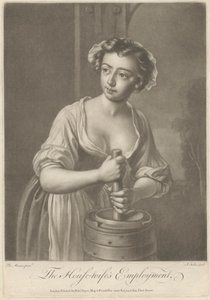 Zatrudnienie gospodyni domowej autorstwa John Faber the younger