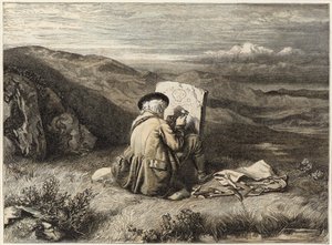 Stara śmiertelność (chromolitho)