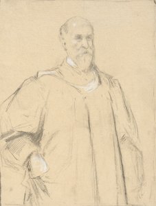 Sędzio Wayland, studiuj do obrazu w Yale autorstwa John Ferguson Weir
