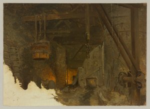 West Point Foundry, Cold Spring, Nowy Jork autorstwa John Ferguson Weir