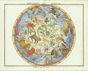 1776 - John Flamsteed - Hemisphere Boreal (przycięte)