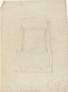 Projekt pomnika autorstwa John Flaxman