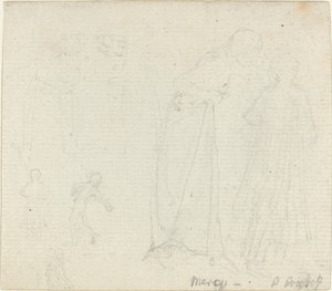 Badania figur autorstwa John Flaxman
