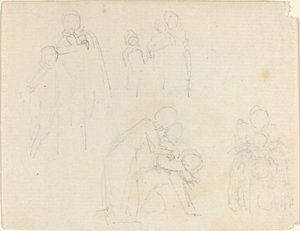 Cztery grupy figur autorstwa John Flaxman