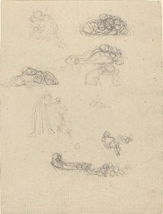 Arkusz studiów autorstwa John Flaxman