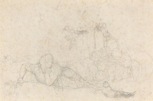 Arkusz studiów autorstwa John Flaxman