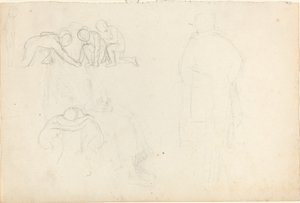 Arkusz studiów autorstwa John Flaxman