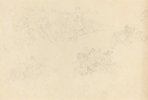 Arkusz studiów autorstwa John Flaxman