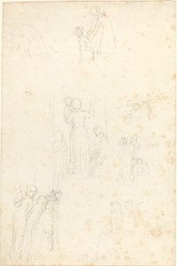 Arkusz studiów autorstwa John Flaxman