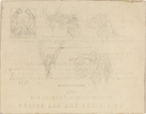 Arkusz studiów autorstwa John Flaxman