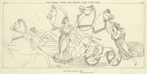 Godziny zabierania koni z samochodu Juno autorstwa John Flaxman