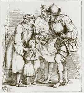 Dzieci w lesie autorstwa John Franklin