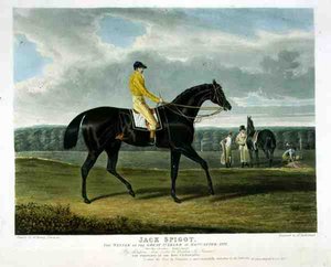 „Jack Spigot”, zwycięzca Great St. Leger w Doncaster autorstwa John Frederick Herring Snr